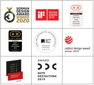 BORA classic bänkfläkt design awards