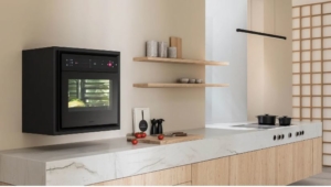 Bild på et kök med BORA X BO ångugn – multifunktionsugn