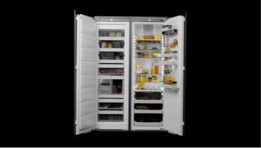 Bild på BORA cool side by side - BORA frys och kylskåp